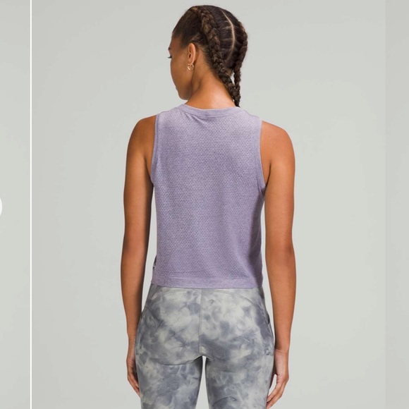 Lululemon SeaWheeze Swiftly Breathe Cropped Tank Top - Picture 3 of 5